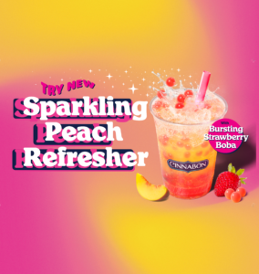 Sparkling Peach Refresher: El sabor del Verano